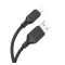 iPhone 14 Plus / 14 Pro Max / 14 Pro HOCO X90 adatkábel USB - lightning, 100cm, FEKETE