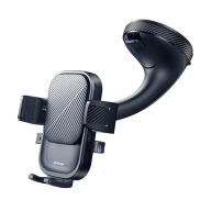   JOYROOM autós tartó szélvédőre, 4.7-6.8" méret, FEKETE