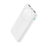   JOYROOM vésztöltő 2 USB+Type-C aljzat 10000mAh, LED jelzés, FEHÉR