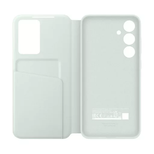 Samsung S24 FE SAMSUNG tok álló aktív FLIP, Smart View Cover, MENTAZÖLD