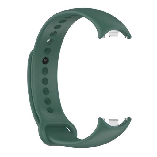 Xiaomi Smart Band 9 / Band 8 GIGAPACK Pótszíj egyedi méret, szilikon, SÖTÉTZÖLD