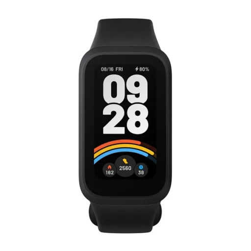 XIAOMI Smart Band 9 Active okoskarkötő v5.3, vízálló, FEKETE