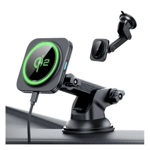 ESR HALOLOCK Qi2 autós tartó műszerfalra, Qi2, FEKETE