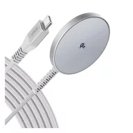 ESR HALOLOCK QI2 asztali töltő Type-C 15W, Qi2, EZÜST