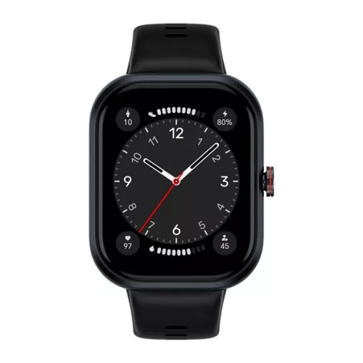 HONOR CHOICE Haylou Watch okosóra beépített GPS, 5ATM, FEKETE