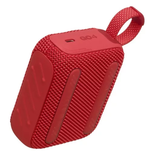 JBL GO4 bluetooth hordozható hangszóró v5.3, IP67 vízálló, PIROS