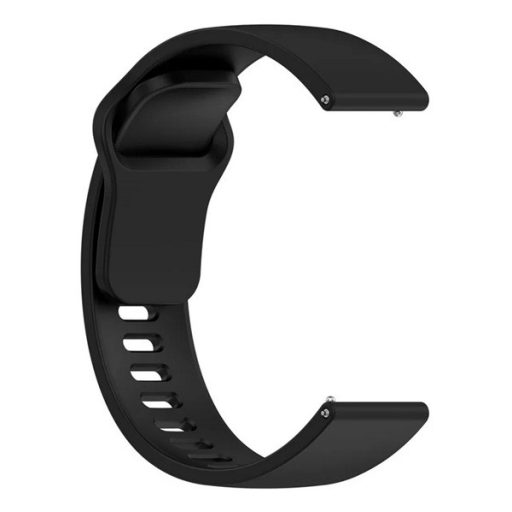 Redmi Watch 5 Lite / 5 Active GIGAPACK Pótszíj egyedi méret, szilikon, FEKETE