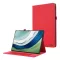 Huawei MatePad Pro 12.2 Tok álló, bőr hatású (FLIP, oldalra nyíló, asztali tartó, textil hatás) PIROS