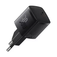   BASEUS CUBE PRO hálózati töltő Type-C aljzat 30W, PD gyorstöltő, FEKETE