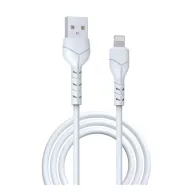   iPhone 14 Plus / 14 Pro Max / 14 Pro DEVIA KINTONE adatkábel USB - lightning, 100cm, FEHÉR
