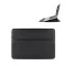 DEVIA tok fekvő, bőr hatású LAPTOP/NOTEBOOK/TABLET univerzális, 13.3" méret, FEKETE