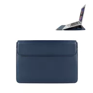   DEVIA tok fekvő, bőr hatású LAPTOP/NOTEBOOK/TABLET univerzális, 13.3" méret, SÖTÉTKÉK