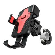   HOCO kerékpáros és motoros telefontartó kormányra rögzíthető, 4.5-7" méret, FEKETE