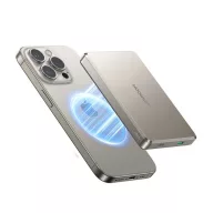   JOYROOM JR-PBM08 PRO vésztöltő Type-C aljzat 10000mAh, LED jelzés, TITÁNSZÜRKE