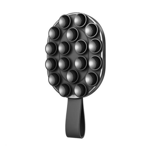 JOYROOM telefontartó tapadókorongos, többfunkciós, FEKETE