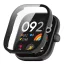 Redmi Watch 5 GIGAPACK Műanyag keret BUMPER, ütésállóság + kijelzővédő üveg, FEKETE