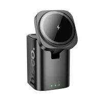   Apple Watch Series 11 42mm HOCO CQ20 asztali töltő 3in1 15W, Apple Watch töltő, FEKETE