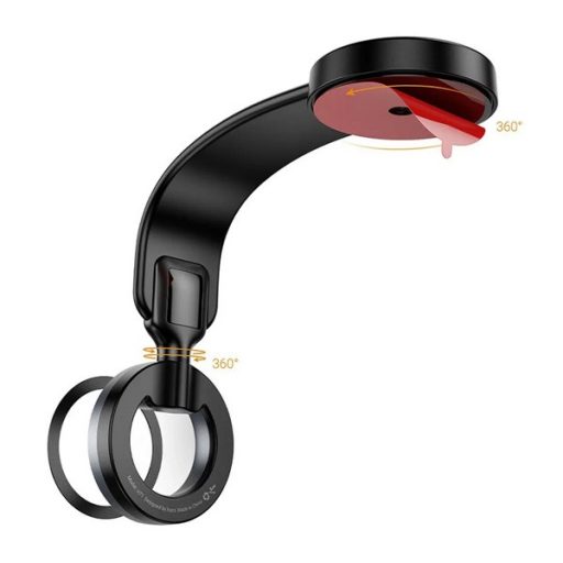 HOCO H71 autós tartó műszerfalra, 360°, FEKETE