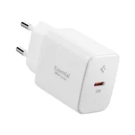   SPIGEN ESSENTIAL hálózati töltő Type-C aljzat 20W, PD gyorstöltő 3.0, FEHÉR