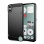 Nothing CMF Phone 1 GIGAPACK Szilikon telefonvédő ütésállóság, karbon minta, FEKETE