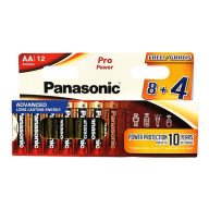 PANASONIC SMART szupertartós elem AA, alkáli, 12db/csomag