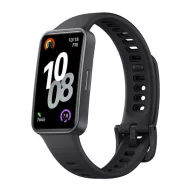   HUAWEI Band 10 okoskarkötő aktivitásmérő, szilikon szíj, FEKETE