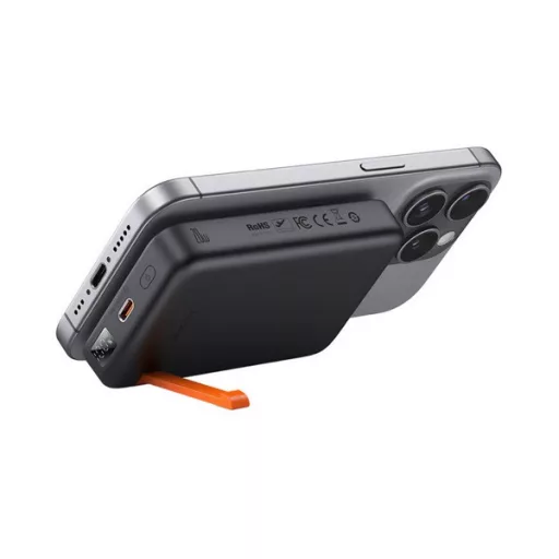 MCDODO vésztöltő Type-C aljzat 10000mAh, kitámasztó, FEKETE