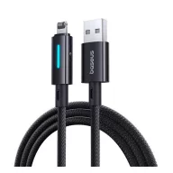   iPhone 14 Plus / 14 Pro Max / 14 Pro BASEUS adatkábel USB - lightning, 100cm, FEKETE