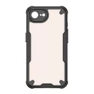   Defender szilikon telefonvédő (ütésállóság, légpárnás sarok, akril hátlap, kameravédő) FEKETE