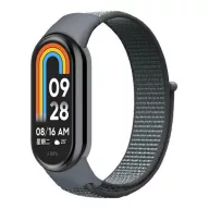   Xiaomi Smart Band 9 / Band 8 GIGAPACK Pótszíj egyedi méret, légáteresztő, VILÁGOSSZÜRKE