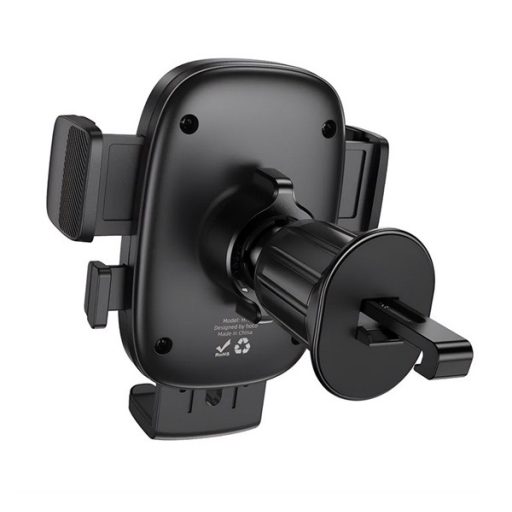 HOCO H75 autós tartó szellőzőre, 4.5-7" méret, FEKETE