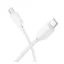 HOCO U113 adatkábel Type-C - Type-C, 100cm, FEHÉR