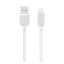 iPhone 14 Plus / 14 Pro Max / 14 Pro USAMS KY adatkábel USB - lightning, 100cm, FEHÉR
