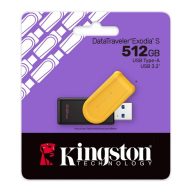   KINGSTON DT Exodia S pendrive/USB Stick USB 3.2, Gen 1, 512GB FEKETE/CITROMSÁRGA
