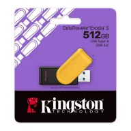   KINGSTON DT Exodia S pendrive/USB Stick USB 3.2, Gen 1, 512GB FEKETE/CITROMSÁRGA
