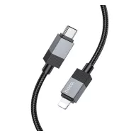   iPhone 14 Plus / 14 Pro Max / 14 Pro HOCO X110 adatkábel Type-C - lightning, 100cm, FEKETE