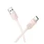 HOCO X114 adatkábel USB - Type-C, 100cm, RÓZSASZÍN