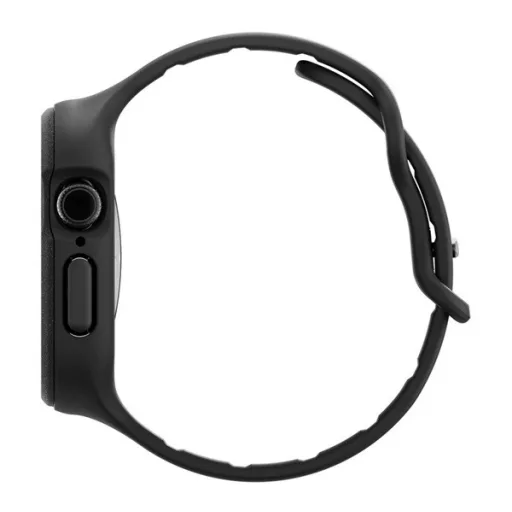 Apple Watch Series 10 42mm SPIGEN VAULT PRO pótszíj egyedi méret, ütésállóság + szilikon keret, FEKETE