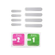 GIGAPACK Hangszóró porvédő 8 db fém, flexibilis, EZÜST