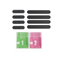 GIGAPACK Hangszóró porvédő 8 db fém, flexibilis, FEKETE