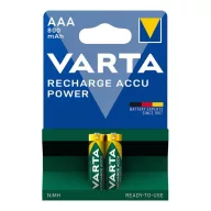   VARTA RECHARGE ACCU POWER elem AAA, újratölthető, 2db/csomag