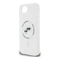   iPhone 17e KARL LAGERFELD IML K&CH HEADS METAL FRAME MAGSAFE szilikon telefonvédő ütésállóság, MagSafe, ÁTLÁTSZÓ
