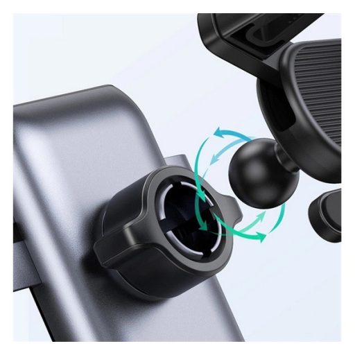 UGREEN LP274 autós tartó szellőzőre, 4.7-7" méret, FEKETE