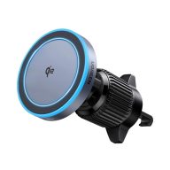 UGREEN W708 autós tartó szellőzőre, Qi2, FEKETE