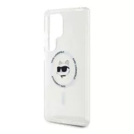   Samsung S25 Ultra KARL LAGERFELD IML CHOUPETTE HEAD MAGSAFE szilikon telefonvédő ütésállóság, MagSafe, ÁTLÁTSZÓ