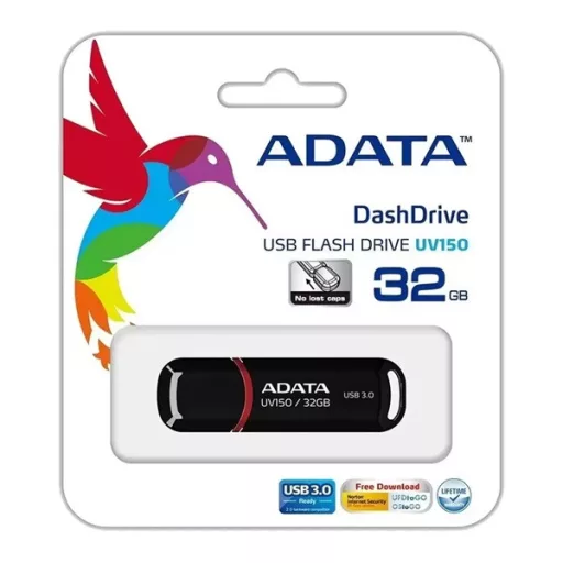 ADATA UV150 pendrive/USB Stick USB 3.2, Gen 1, 32GB FEKETE