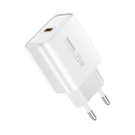   REMAX KIDDY hálózati töltő Type-C aljzat 25W, PD gyorstöltő, FEHÉR