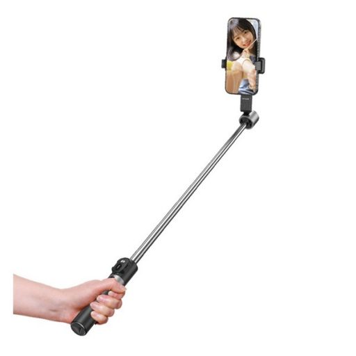 USAMS MINI szelfibot tripod állvány, 4.7-7" méret, FEKETE