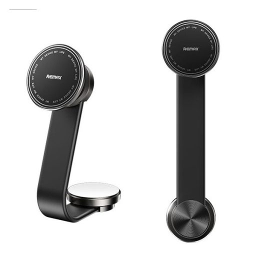 REMAX autós tartó műszerfalra, összecsukható, FEKETE