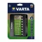 VARTA LCD MULTI CHARGER+ akkutöltő 240V, LED kijelző, FEKETE